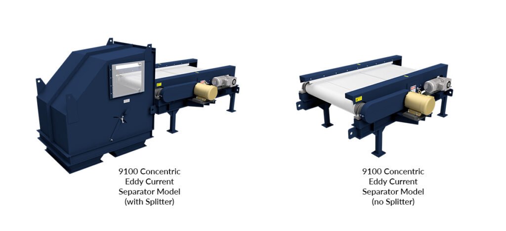 Dings 9100 Concentric Eddy Current Separator Model