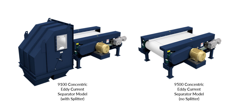 Dings 9500 Concentric Eddy Current Separator Model