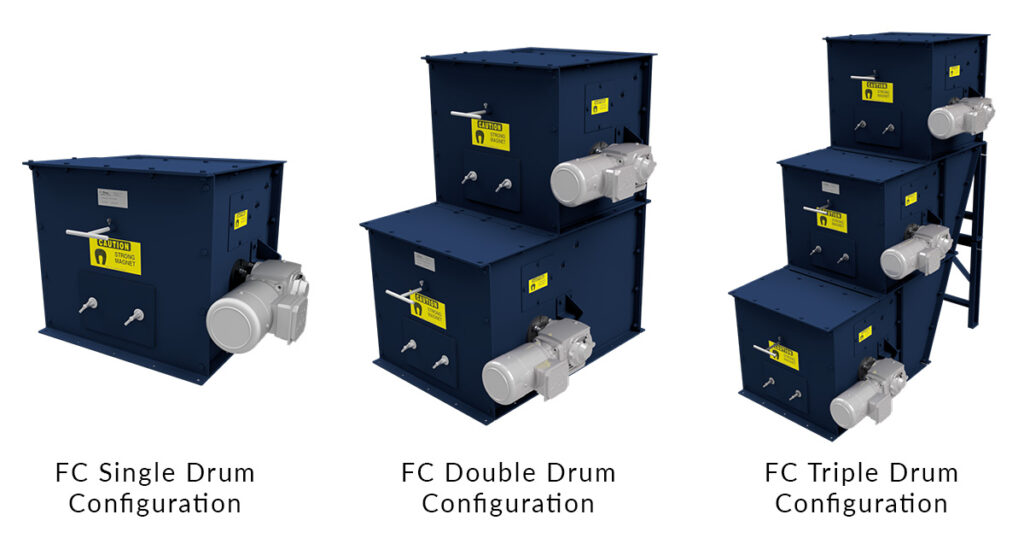 Dings FC Magnetic Drum Configurations